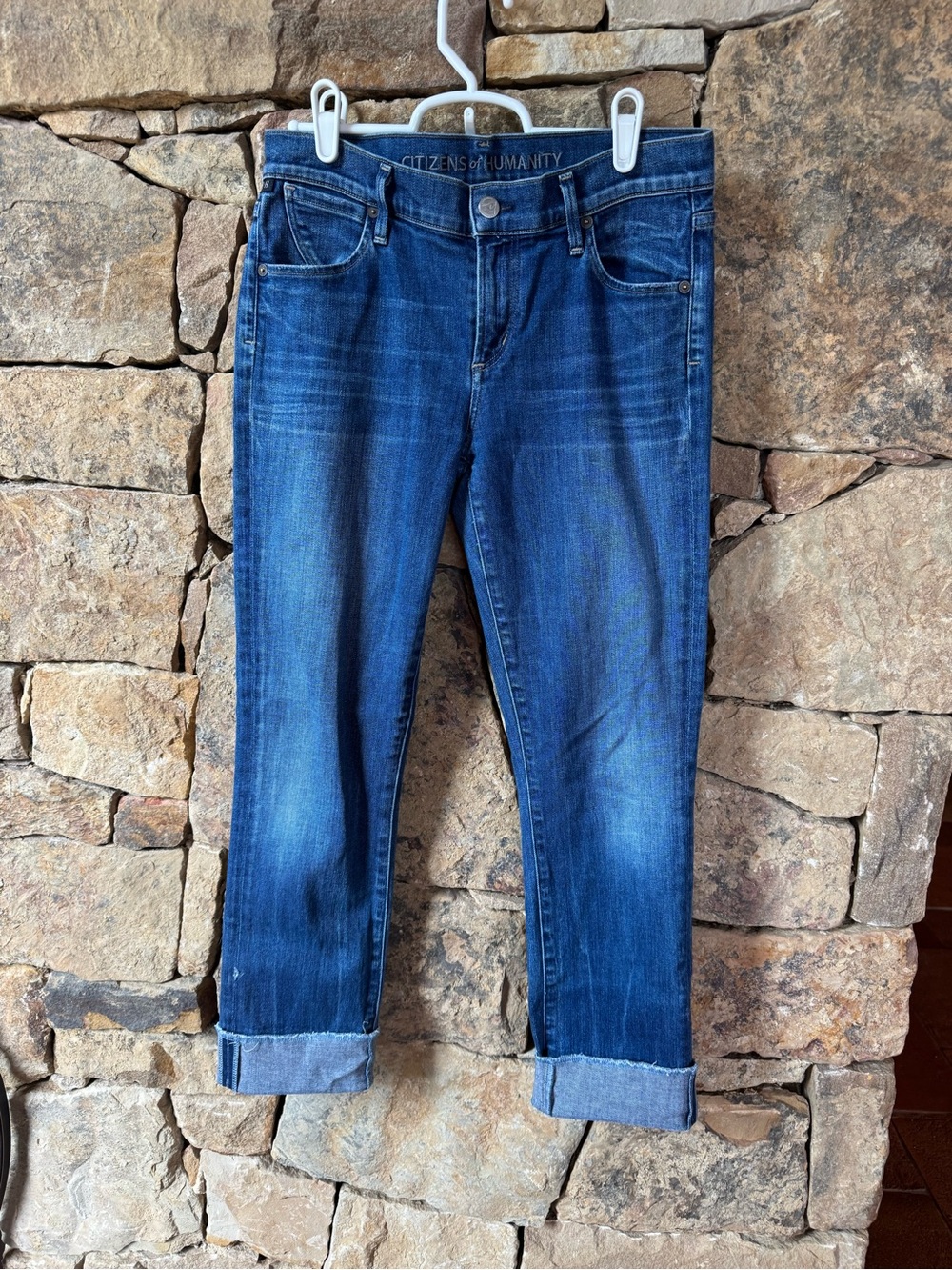 Citizens Of Humanity Straight Leg Ankle Jeans
